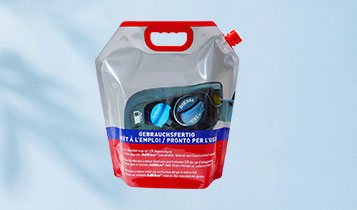 18,engine oil plastic bag