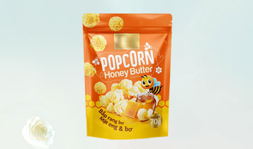 2,popcorn stand up pouch