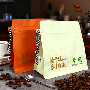 4,flat bottm tea packaging