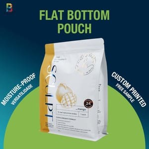 flat bottom pouch with zipper-300*300