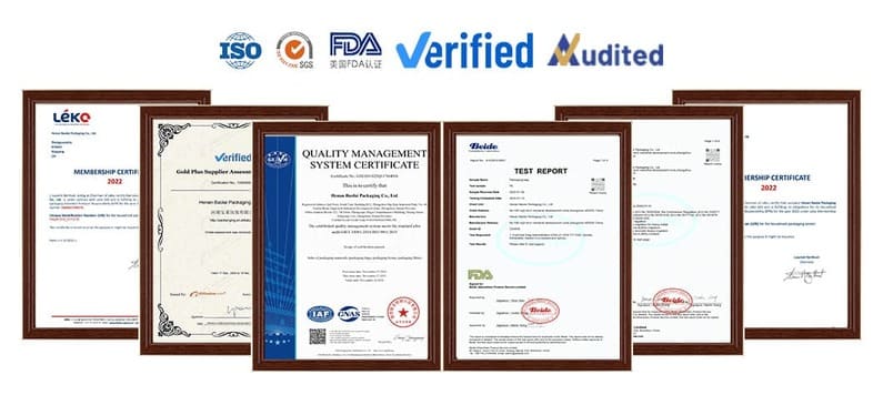 Henan Baolai-Certificate