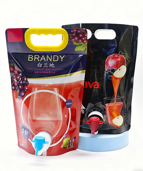 liquid pouch with tap-1