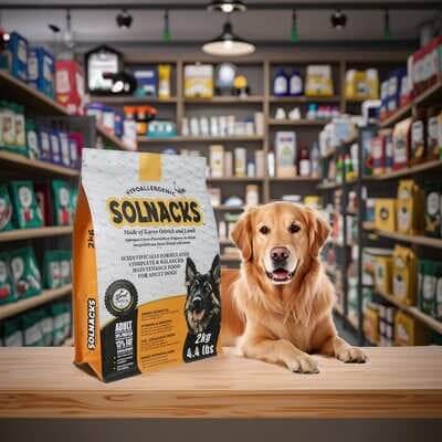 flat bottom pouch for dog food